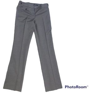 Hugo Boss Ladies women’s wool plaid slacks pants preppy creased 2 28 straight